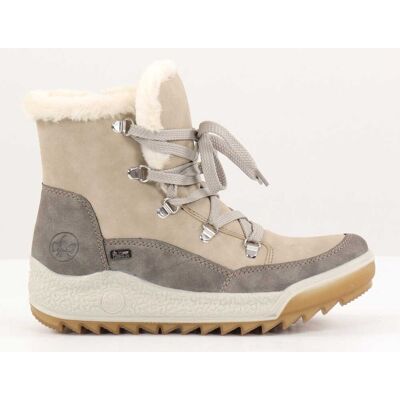 Rieker dam Stövletter Y4744-61 beige Rieker dam Stövletter Y4744-61 beige