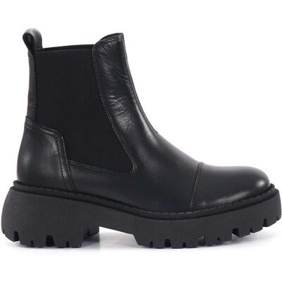 Ten Points Ankelboots 60383 Pandora Chunky svart Ten Points Ankelboots 60383 Pandora Chunky svart