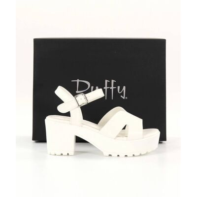 Duffy damsandaler 97-09060 vit Duffy damsandaler 97-09060 vit
