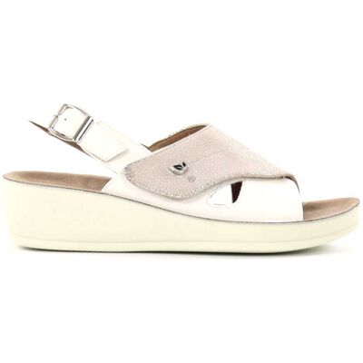Eco Bio Vegan damsandaler J52314184 ljusgrå Eco Bio Vegan damsandaler J52314184 ljusgrå