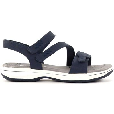 Skechers damsandaler 163474/NVY BAYSHORE - BASIC NECESSITY marinblå Skechers damsandaler 163474/NVY BAYSHORE - BASIC NECESSITY marinblå