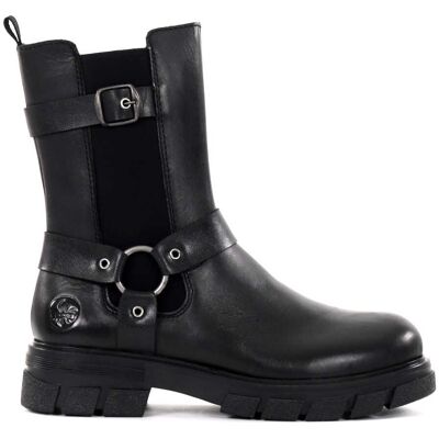 Rieker höga ankelboots dam Z9177-00 svart Rieker höga ankelboots dam Z9177-00 svart