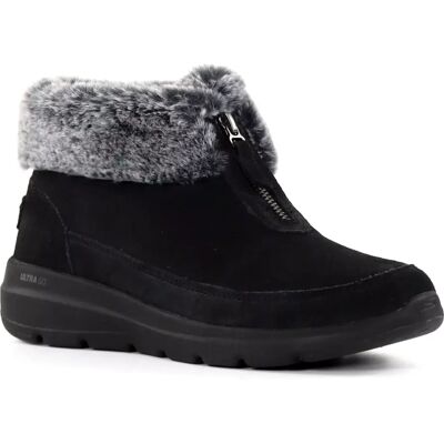 Skechers ankelboots dam 144145/BKGY GLACIAL ULTRA - SWEET VIBES svart Skechers ankelboots dam 144145/BKGY GLACIAL ULTRA - SWEET VIBES svart