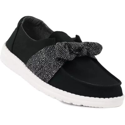 HEYDUDE damskor Wendy Bow Essentials svarta HEYDUDE damskor Wendy Bow Essentials svarta
