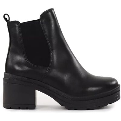 Musse&Cloud damstövletter 2603175/BLK KAMBEL svart Musse&Cloud damstövletter 2603175/BLK KAMBEL svart