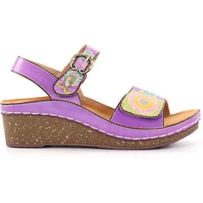 Laura Vita damsandaler Facscineo 0122 lila Laura Vita damsandaler Facscineo 0122 lila