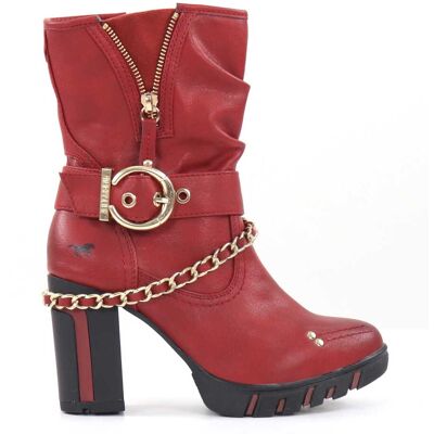 Mustang Shoes Mustang Stövlar 1363-505-5 röd Mustang Shoes Mustang Stövlar 1363-505-5 röd