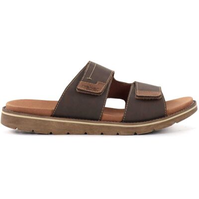 Rieker Slip-in Sandaler för herr 24394-25 brun Rieker Slip-in Sandaler för herr 24394-25 brun
