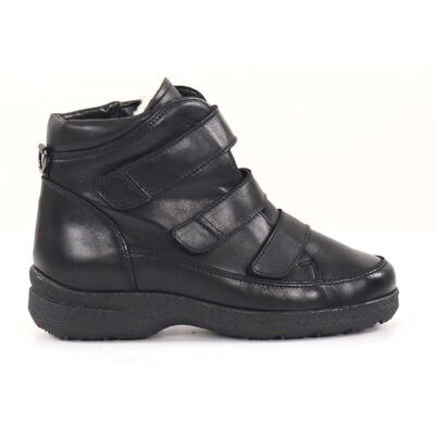Topman Ajavat dam Stövletter med bred läst 44053 svart Topman Ajavat dam Stövletter med bred läst 44053 svart