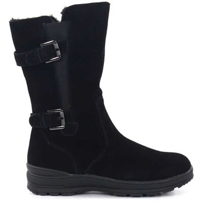 Wildflower 08565517 ankelboots för dam svarta Wildflower 08565517 ankelboots för dam svarta