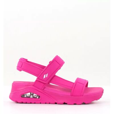 Skechers damsandaler 119814/HTPK UNO - FUN STAND rosa Skechers damsandaler 119814/HTPK UNO - FUN STAND rosa