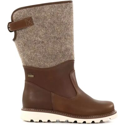 Pomar GORE-TEX stövlar för damer Pokka ek terra/sandfilt Pomar GORE-TEX stövlar för damer Pokka ek terra/sandfilt
