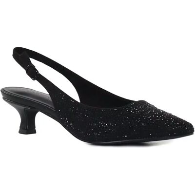 Marco Tozzi Högklackade Skor 29524-46 065 svart glitter Marco Tozzi Högklackade Skor 29524-46 065 svart glitter