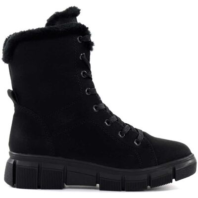 Rieker Ankelboots dam X3402-00 svart Rieker Ankelboots dam X3402-00 svart