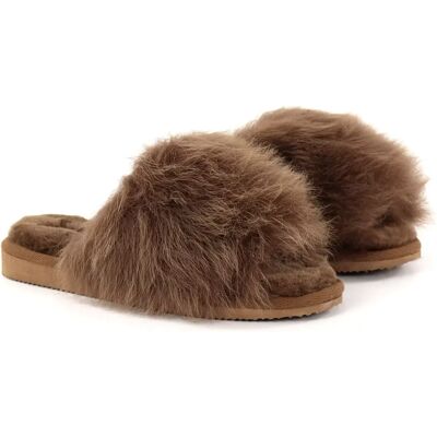 Shepherd damtofflor Tessan 437 rostig brun Shepherd damtofflor Tessan 437 rostig brun