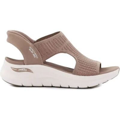 Skechers Slip Ins Sandaler för kvinnor 119466/MOC ARCH FIT 2.0 - MY EVERYDAY mocka Skechers Slip Ins Sandaler för kvinnor 119466/MOC ARCH FIT 2.0 - MY EVERYDAY mocka