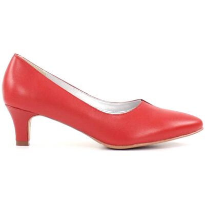 Chantana pumps med vacker detalj 147-05 röd Chantana pumps med vacker detalj 147-05 röd