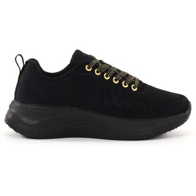 Migant sneakers för damer A923-133 svarta Migant sneakers för damer A923-133 svarta