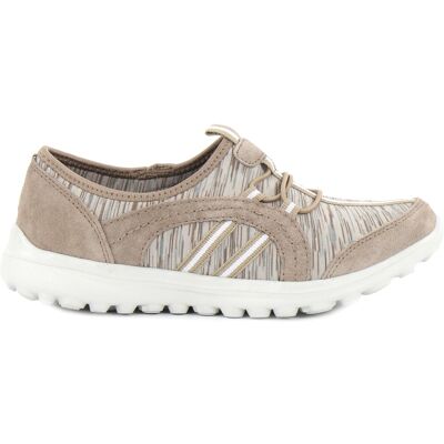 Natura dam Promenadskor Silky beige/multi Natura dam Promenadskor Silky beige/multi