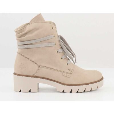 Rieker dam stövletter X5717-62 beige Rieker dam stövletter X5717-62 beige