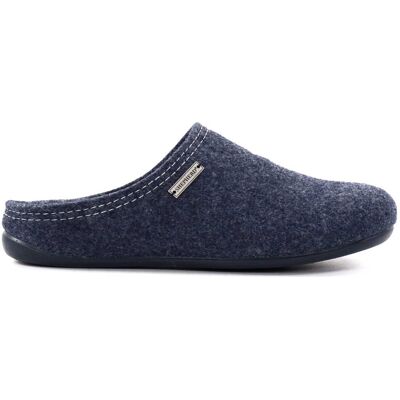 Shepherd dam tofflor, filtad ull Cilla navy Shepherd dam tofflor, filtad ull Cilla navy
