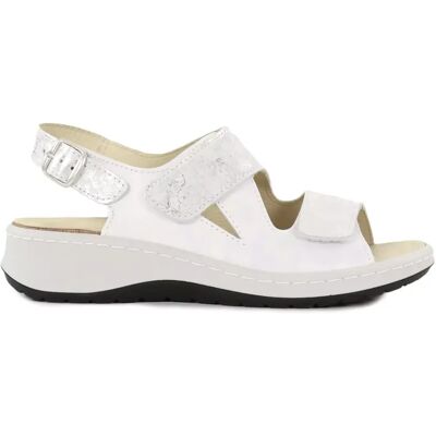 Belvida damsandaler 46418 vit Belvida damsandaler 46418 vit