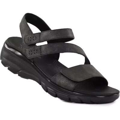 Skechers damsandaler 163532/BBK EASY GOING - ALL DAY CHIC svart Skechers damsandaler 163532/BBK EASY GOING - ALL DAY CHIC svart