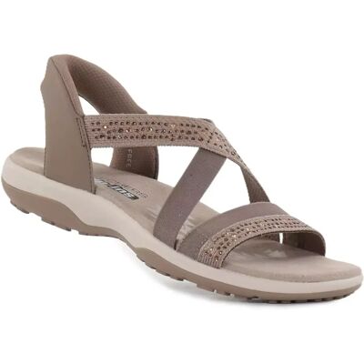 Skechers Sandaler 163574/MOC REGGAE SLIM - SUMMER SPARKLE Mocha Skechers Sandaler 163574/MOC REGGAE SLIM - SUMMER SPARKLE Mocha