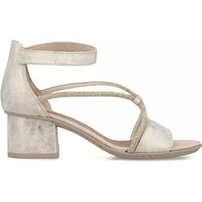 Rieker damsandaler 64654-60 beige Rieker damsandaler 64654-60 beige