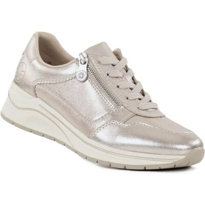 Rieker damkilskor N9501-90 metallic Rieker damkilskor N9501-90 metallic