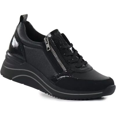 Rieker Remonte Wedge Sneakers D0T22-03 svart Rieker Remonte Wedge Sneakers D0T22-03 svart