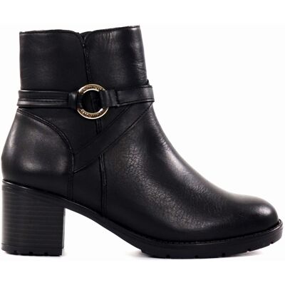 Rieker Remonte ankelboots för damer D2A73-00 svart Rieker Remonte ankelboots för damer D2A73-00 svart