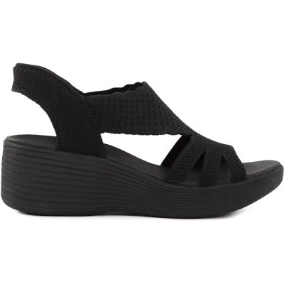 Skechers damsandaler 120012/BBK PARALLEL LITE - SUMMER INVITE svart Skechers damsandaler 120012/BBK PARALLEL LITE - SUMMER INVITE svart