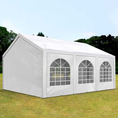 TOOLPORT 3x6 m partytält, PE 450, vit - (91104) TOOLPORT 3x6 m partytält, PE 450, vit - (91104)