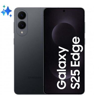Samsung Galaxy S25 Edge 12/256GB Titan Svart SM-S937BZKDEUE Samsung Galaxy S25 Edge 12/256GB Titan Svart SM-S937BZKDEUE