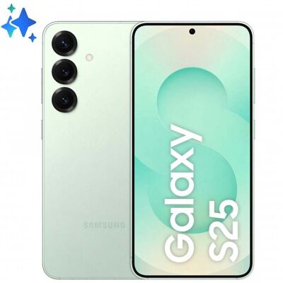 Samsung Galaxy S25 15,8 cm (6.2") Dubbla SIM-kort SM-S931BLGDEUB Samsung Galaxy S25 15,8 cm (6.2") Dubbla SIM-kort SM-S931BLGDEUB