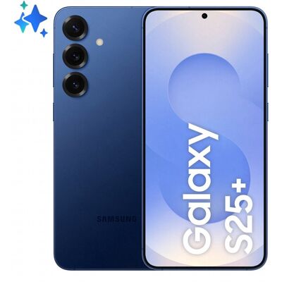 Samsung Galaxy S25+ 17 cm (6.7") Dubbla SIM-kort SM-S936BDBDEUB Samsung Galaxy S25+ 17 cm (6.7") Dubbla SIM-kort SM-S936BDBDEUB