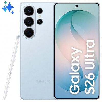Samsung Galaxy S26 Ultra 17,5 cm (6.9") Dubbla SIM-kort SM-S948BLBGEUB Samsung Galaxy S26 Ultra 17,5 cm (6.9") Dubbla SIM-kort SM-S948BLBGEUB