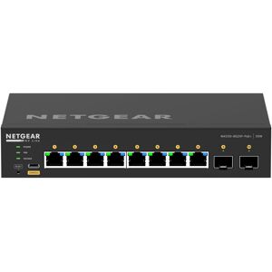 Netgear 8x1G PoE+ 220W and 2xSFP+ Managed Switch GSM4210PX-100EUS Netgear 8x1G PoE+ 220W and 2xSFP+ Managed Switch GSM4210PX-100EUS