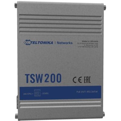 Teltonika TSW200 network switch Gigabit Ethernet TSW200000010 Teltonika TSW200 network switch Gigabit Ethernet TSW200000010