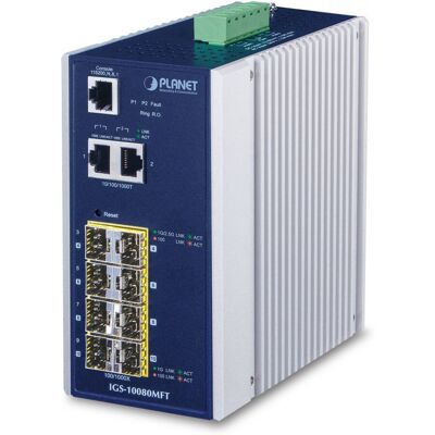 PLANET IGS-10080MFT network switch Managed Gigabit IGS-10080MFT PLANET IGS-10080MFT network switch Managed Gigabit IGS-10080MFT