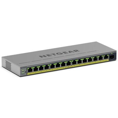 Netgear GS116EPP hanterad L2/L3 Gigabit Ethernet GS116EPP-100EUS Netgear GS116EPP hanterad L2/L3 Gigabit Ethernet GS116EPP-100EUS