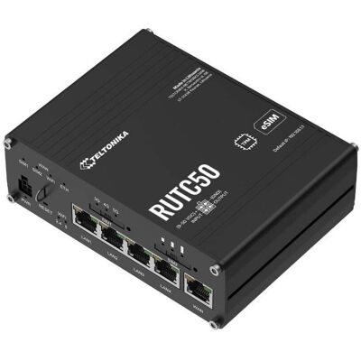 Teltonika RUTC50 trådlös router Gigabit Ethernet RUTC50210000 Teltonika RUTC50 trådlös router Gigabit Ethernet RUTC50210000