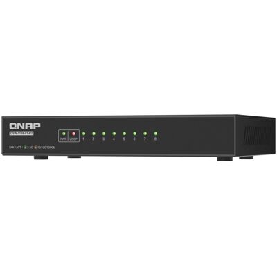 Qnap QSW-1108-8T-R2 nätverksswitchar Ohanterad 2.5G QSW-1108-8T-R2 Qnap QSW-1108-8T-R2 nätverksswitchar Ohanterad 2.5G QSW-1108-8T-R2