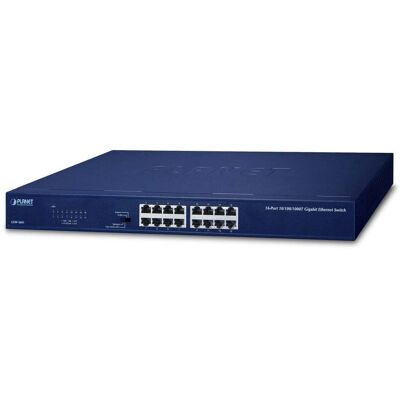 PLANET GSW-1601 network switch Unmanaged Gigabit Ethernet GSW-1601 PLANET GSW-1601 network switch Unmanaged Gigabit Ethernet GSW-1601