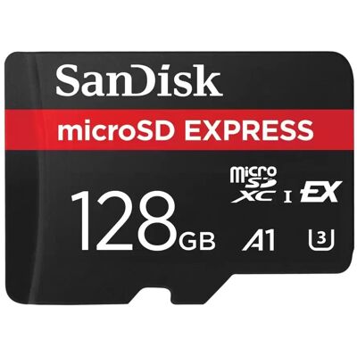 SanDisk Express 128 GB MicroSDXC UHS-I SDSQXFN-128G-GN4NN SanDisk Express 128 GB MicroSDXC UHS-I SDSQXFN-128G-GN4NN