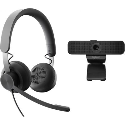 Logitech Zone Wired UC Personligt videokonferenssystem 991-000339 Logitech Zone Wired UC Personligt videokonferenssystem 991-000339