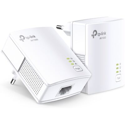 TP-Link TL-PA7017 KIT PowerLine-nätverksadapter 1000 TL-PA7017 KIT TP-Link TL-PA7017 KIT PowerLine-nätverksadapter 1000 TL-PA7017 KIT