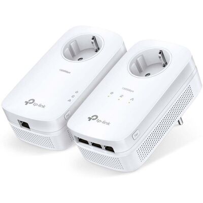 TP-Link TL-PA8033P KIT PowerLine-nätverksadapter 1300 TL-PA8033P KIT TP-Link TL-PA8033P KIT PowerLine-nätverksadapter 1300 TL-PA8033P KIT