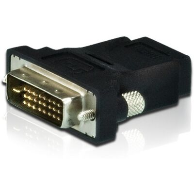 Aten 2A-127G kabelomvandlare (hane/hona) DVI HDMI Svart 2A-127G Aten 2A-127G kabelomvandlare (hane/hona) DVI HDMI Svart 2A-127G